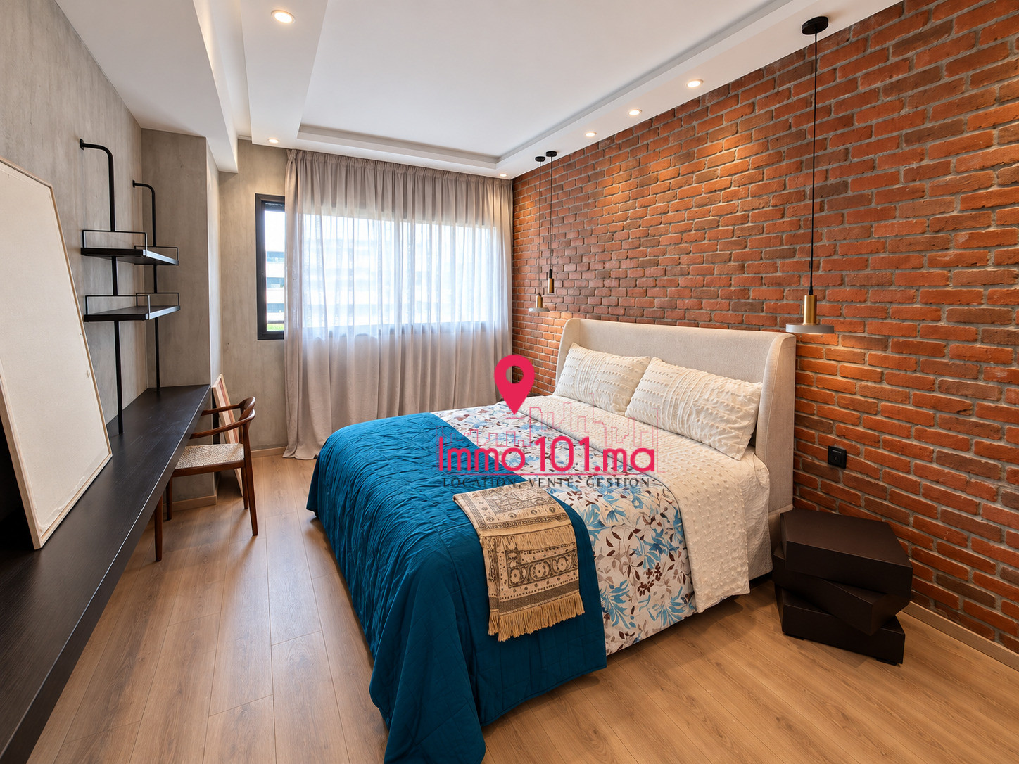 Appartement meublé à louer à Harhoura – Val d’Or SILAM2542